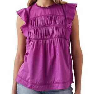 ♥️ Rails Filomena Top Berry Women Size M Boho Chic Cottage Core